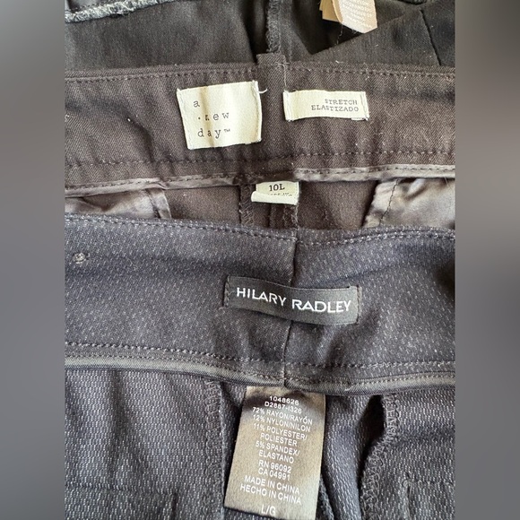 Bundle of Black Pants Size Large - Picture 2 of 3